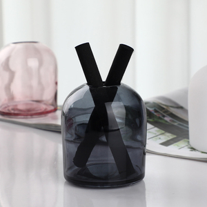 Hot Selling Aroma <b>Diffuser</b> Bottle 400ml <b>Diffuser</b> Bottle Custom Logo clear Black Luxury <b>Diffuser</b> Glass Bottle with Packaging - Product Image 4