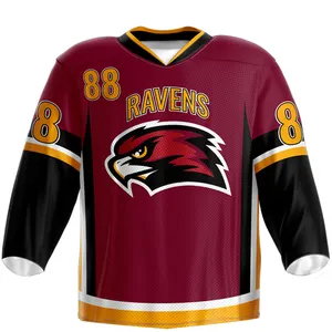 Wholesale Best Quality New Style Sublimated Ice Hockey Uniform Fully Customized Ice Hockey Jersey & Shorts