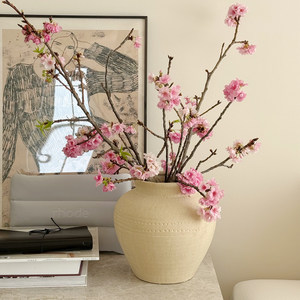 Vaso in <span class=keywords><strong>Ceramica</strong></span> Stile Wabi-sabi, Terracotta Invecchiata, Decorazione Casa, per Fiori e Composizioni Floreali, Vaso Idroponico in <span class=keywords><strong>Ceramica</strong></span> - Product Image 5