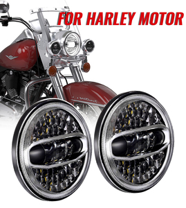 Faro LED MS-1088N de 7'' para Land Rover 90/110 Tdc, para <span class=keywords><strong>Jeep</strong></span> Wrangler JK, para Harley Davidson, para LADA Niva, Lámpara de 7 Pulgadas Sin DRL - Product Image 1