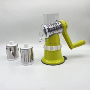 Utensilio de Cocina Multifuncional 3 en 1, Rallador, Picador y Rebanador de Verduras, Automático, de Acero Inoxidable y Silicona, Portátil - Product Image 4