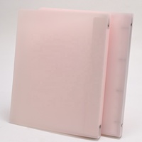 Carpeta de Presentación Personalizada con Anillas, Formato A4, con Caja de Almacenamiento Integrada para Muestras de Oficina y Exhibición de Marca OEM