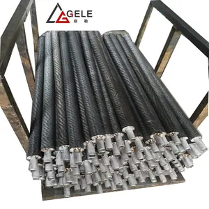 Bimetal Steam Fin Tube and Helical Steel Finned Pipes for Paddy Dryer Heat Exchanger