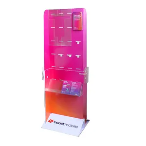 Nieuwste Ontwerp Showcase Voor Telefoonwinkel Decoratie Ontwerp Met Mobiele Telefoon Winkel Display Stand