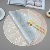 2025 tapis de Table en plastique de conception européenne moderne nouveau tapis de Table basse bronzant avec Vase pour la décoration intérieure