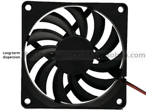 F8010 Siêu Mỏng 8Cm <span class=keywords><strong>CPU</strong></span> Mát Ice Linh Hồn Trường Hợp <span class=keywords><strong>Fan</strong></span> Bóng Mang Nhựa Thay Thế Máy Tính Để Bàn Làm Mát <span class=keywords><strong>Fan</strong></span> Đối Với Máy Tính - Product Image 3