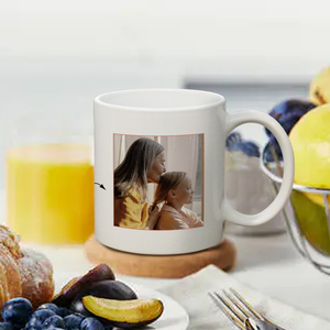 Wholesale Custom Ceramic Coffee Mug Full Color Print Christmas Mug 11oz Safety for family friend gifts - Product Image 4