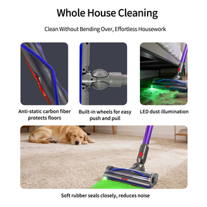 Compatible avec les accessoires d'aspirateur Ds V7V8V10V11V15, <span class=keywords><strong>brosse</strong></span> électrique pour sols, tête de <span class=keywords><strong>brosse</strong></span> à rouleau à entraînement direct - Product Image 2