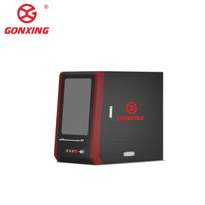 GXLASER GX-EM Series 20W 50W 70W 100w mini fiber laser cutting machine for gold silver jewelry brass