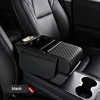 2025 nouvelle marque SD accessoires de voiture organisateurs intérieurs 5-en-1 en cuir accoudoir boîte modèle Yahuawuheyi pour porte-gobelet tissu téléphone