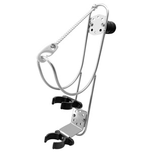Support de bouée de sauvetage ISURE à double pince en acier inoxydable pour la modernisation et l'amélioration des équipements marins - Product Image 1