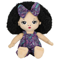 Poupée Africaine en Tissu pour Fille, Mode Bébé, Jouet, Poupée Reborn, Poupée Humaine en Peluche, Ensemble de Poupées Africaines pour Filles