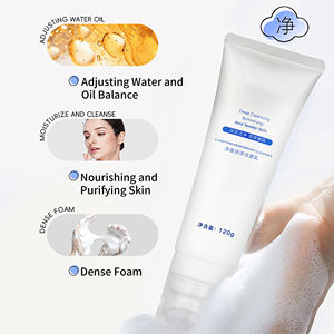 Peau sèche <span class=keywords><strong>Mousse</strong></span> acné Hypoallergénique <span class=keywords><strong>Double</strong></span> Nettoyage Huile-contrôle <span class=keywords><strong>Mousse</strong></span> Lotion Acide Aminé Doux Nettoyant Moussant Nettoyant Visage - Product Image 4