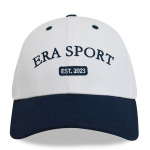 Casquettes de baseball de haute qualité 100% coton à 6 panneaux, unisexes, à visière incurvée, bicolores, avec broderie d'image, pour le sport, le golf et le baseball - Product Image 5