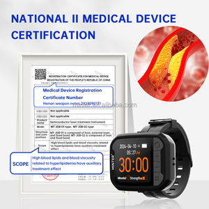 Nouvel appareil de thérapie laser 650 nm Minter 2026, instrument montre-bracelet pour thérapie du poignet, laser nasal pour équipement de physiothérapie - Product Image 2