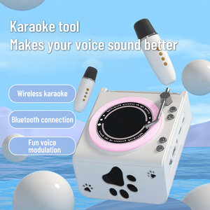 Quyến rũ cổ điển phong cách Mini Bluetooth loa với máy nghe nhạc CD và đài phát thanh - Product Image 5