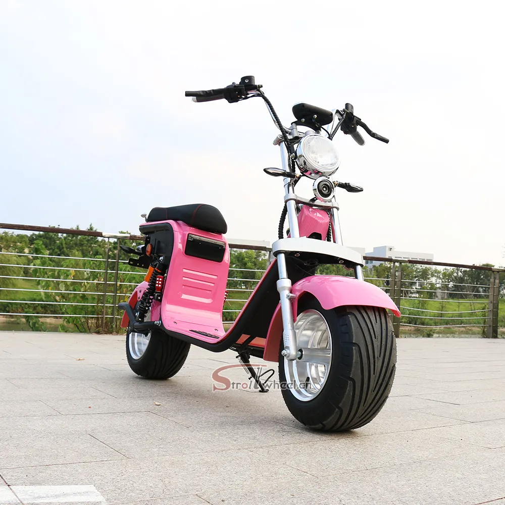 Mobilität roller Motorräder mit vorne und hinten 2000w 20ah e Roller citycoco EEC/COC Approved Citycoco