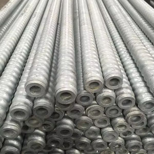 Perno de roca de lechada hueca de barra de anclaje SDA de acero para minería Tipo de pared de soporte de tierra - Product Image 5