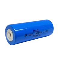 Batterie Li-socl2 ER18505 pour dispositif de suivi Gps animal, traqueur d'actifs, traqueur GPS longue durée haute capacité 3.6V 4000mah Lithium
