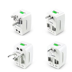 Hộp màu đa chức năng cơ quan cắm sản phẩm ABS 3 cắm pin thông minh cắm 6A phổ Travel Adapter - Product Image 5