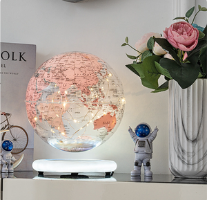 Магнитная левитирующая Светодиодная лампа в виде глобуса - Product Image 3