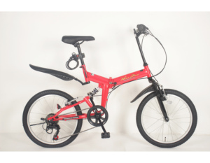 Erkek katlanabilir 20-Inch şehir bisikleti 6 hız katlanır bisiklet yetişkin klasik bisiklet stokta - Product Image 1