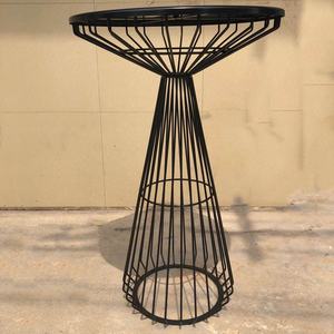 Moderner Cocktail-Steht isch aus Metall-Eisendraht für kommerzielle Veranstaltungen Restaurants im Freien Hotels Wohnzimmer Parks <span class=keywords><strong>Dry</strong></span> <span class=keywords><strong>Bar</strong></span> Furniture Hire - Product Image 2