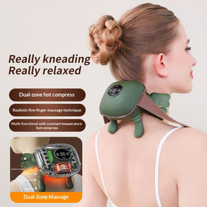 Masseur musculaire chauffant ultra intelligent, rechargeable, électrique, pour le cou et les épaules, pour <span class=keywords><strong>la</strong></span> <span class=keywords><strong>maison</strong></span> et le bureau - Product Image 2