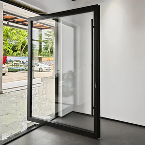 <span class=keywords><strong>D</strong></span>-TOP NFRC NAMI AS 2047 <span class=keywords><strong>porte</strong></span> pivotante en aluminium Standard-Serrure de sécurité coupe-vent à <span class=keywords><strong>triple</strong></span> <span class=keywords><strong>vitrage</strong></span> pour patio de villa - Product Image 1