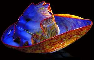 Colored Murano Glass <strong>Handicraft</strong> Sculpture Creative Bowl Shape Sculpture Table Decoration Household Figurine - Product Image 2