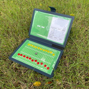 Tableau d'instruction portable pliable pour entraîneur de jeu de football américain peut être écrit tableau de tactique magnétique pour rugby. - Product Image 4