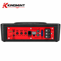 Subwoofer de voiture actif mince de 10 pouces, haute qualité, 12V DC, en aluminium, pour installation sous le siège, vente en gros
