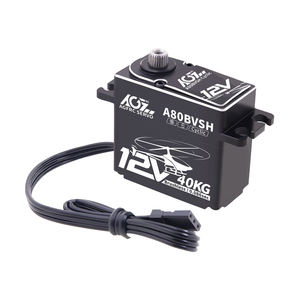 A80BVSH Cyclic 40KG 0.086Seg Motor Digital sin Escobillas Programable de Alto Voltaje de 12V, Totalmente de Aluminio, para Helicóptero - Product Image 6