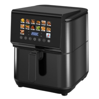 Nouvelle Arrivée Friteuse à Air Intelligente 9L en Acier Inoxydable, Vente Directe Usine, Friteuse Électrique Numérique, Appareil de Cuisine Marque Personnalisée