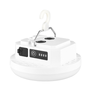 Lámpara LED Portátil con Gancho, Batería Recargable, Luz Diurna de 5000K, Cuerpo de Plástico, Control Manual con Botón, 50000 Horas de Duración, CRI 90 - Product Image 1