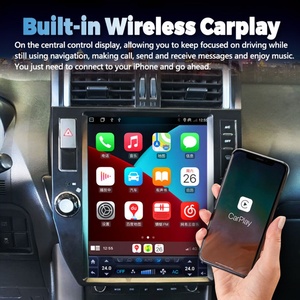 Autoradio tactile Android pour Toyota Land Cruiser Prado 150 2010-2017 Lc150 Lecteur multimédia Navigation GPS Stéréo Carplay - Product Image 3
