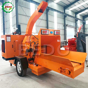 Machines forestières marteau rotor goulotte sciure de bois meuleuse de souche mobile déchiqueteuse de bois - Product Image 5