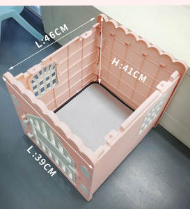 ทนทานราคาถูกสวยกันน้ำพลาสติกสุนัขขนาดเล็กบ้านสุนัข - Product Image 3