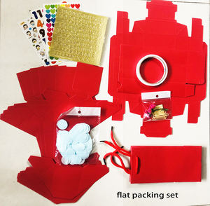 Álbum <span class=keywords><strong>de</strong></span> Fotos Sorpresa Explosivo con Recubrimiento para Fiesta <span class=keywords><strong>de</strong></span> Compromiso Romántica, Regalo Creativo, Caja <span class=keywords><strong>de</strong></span> Explosión con Cubos Saltarines, Relieve Reciclado - Product Image 6