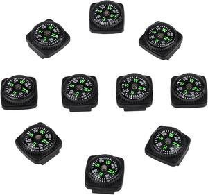 Mini botón brújulas pequeñas con correa de reloj de pulsera - Product Image 4