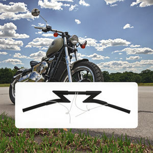 <span class=keywords><strong>Guidon</strong></span> de remplacement en aluminium PAZOMA HB-3315-MB, 1 pouce, type Drag Z, garantie 1 an pour moto Softail Dyna XL - Product Image 1