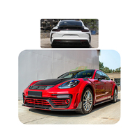 Pour Porsche Paramera 971 2017-2023 mise à niveau MANSORY Style corps large Kit de carrosserie en Fiber de carbone Installation non destructive