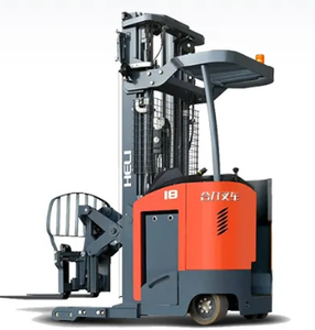 Heli 1,6 T 2 T 2,5 T Almacén Apilador Camión de alcance eléctrico Carretilla elevadora de alcance de batería de 2 toneladas con palanca de cambios lateral - Product Image 2