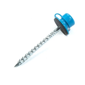 Clous de toiture en plastique en gros <span class=keywords><strong>d</strong></span>'usine, clous de toiture à vis avec capuchons en plastique, clous de toiture en métal - Product Image 5