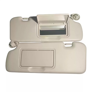 OM 83230-T0A-H11ZB 83230-T0A-H11 pour Honda CR-V Ensemble de <span class=keywords><strong>pare</strong></span>-<span class=keywords><strong>soleil</strong></span> - Côté conducteur et passager avec miroir de courtoisie, intérieur beige - Product Image 2