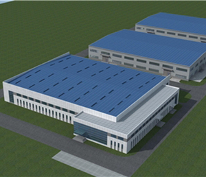Bâtiment d'usine et d'entrepôt préfabriqué en structure d'acier moderne <span class=keywords><strong>pour</strong></span> applications scolaires et sportives - Product Image 1