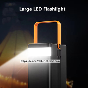 Dış Mekan Ultra İnce Taşınabilir Yüksek Kapasiteli PD 22.5W Hızlı Şarj 100000mAh Powerbank Dahili 2 Kablo LED Işıklı Çoklu Portlu - Product Image 5