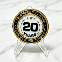 Pièce de monnaie 3D en alliage de zinc de qualité supérieure pour la commémoration des festivals, pièce de monnaie personnalisée en or pour anniversaire, pièce de monnaie de défi