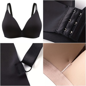 Soutiens-gorge push-up pour femmes grandes tailles, lingerie respirante à bonnets fins pour usage quotidien, sous-vêtements pour femmes à poitrines généreuses - Product Image 5
