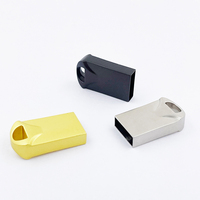 Bonne vente super mini disque flash en métal clé usb portable pouce logo personnalisé 8 Go 16 Go 128 Go clé USB clé USB